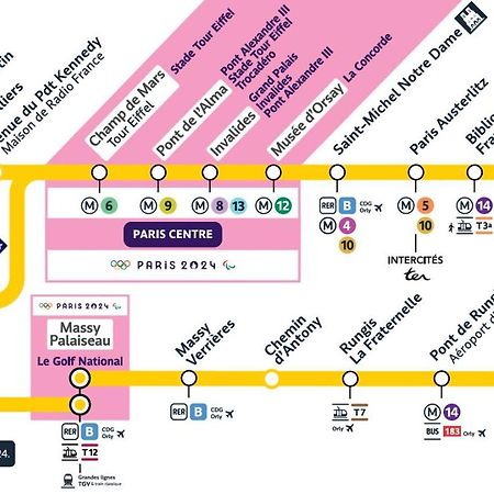 L'Asian - New T2 Proche Gare 圣吉欧梅斯 外观 照片